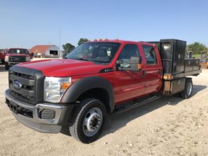 2014 Ford F550XL Crew Cab Flatbed